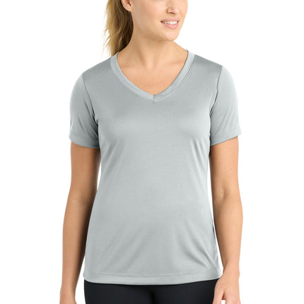 Sport-Tek ®  Women's PosiCharge ®  Competitor™ V-Neck Tee. LST353
