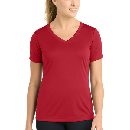 Sport-Tek ®  Women's PosiCharge ®  Competitor™ V-Neck Tee. LST353