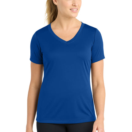 Sport-Tek ®  Women's PosiCharge ®  Competitor™ V-Neck Tee. LST353