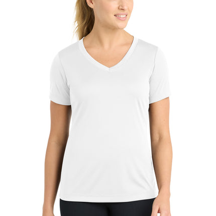 Sport-Tek ®  Women's PosiCharge ®  Competitor™ V-Neck Tee. LST353
