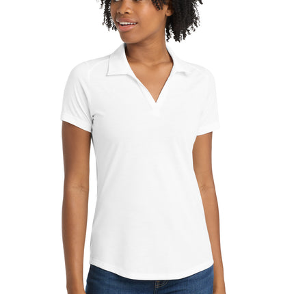 Sport-Tek  ®  Women's PosiCharge  ®  Tri-Blend Wicking Polo. LST405