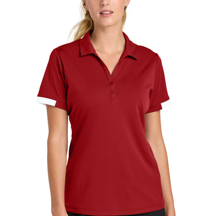Sport-Tek ®  Women's Club Colorblock Polo LST444