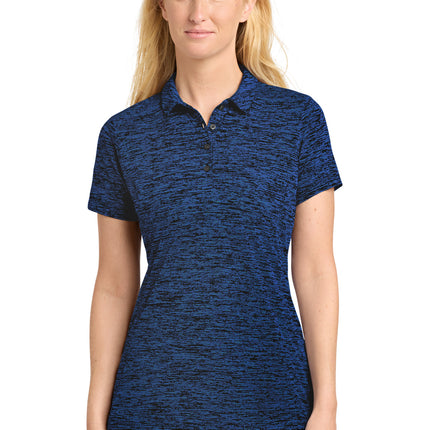 Sport-Tek  ®  Women's PosiCharge  ®  Electric Heather Polo. LST590