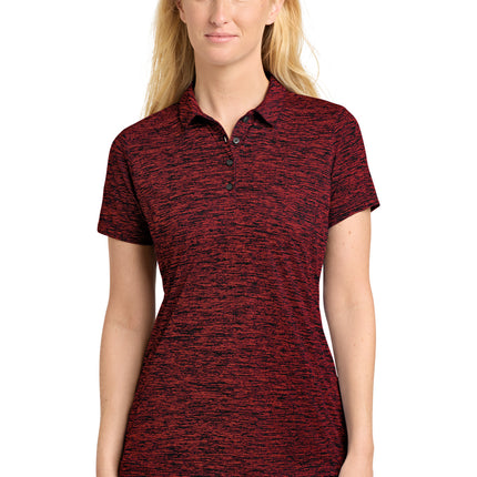 Sport-Tek  ®  Women's PosiCharge  ®  Electric Heather Polo. LST590