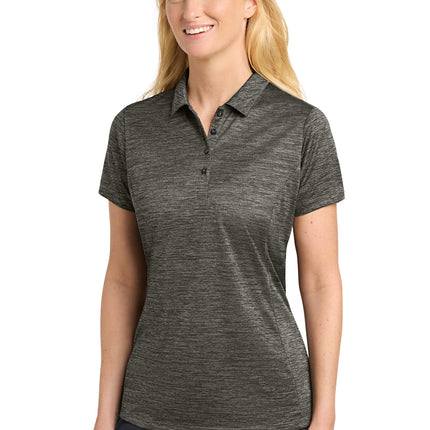 Sport-Tek  ®  Women's PosiCharge  ®  Electric Heather Polo. LST590