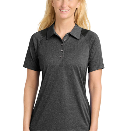Sport-Tek ®  Women's Heather Colorblock Contender ™  Polo. LST665