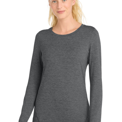 Sport-Tek  ®  Women's Exchange 1.5 Long Sleeve Crew. LST710
