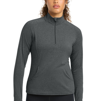 Sport-Tek ®  Women's Sport-Wick ®  Stretch 1/4-Zip Pullover. LST850