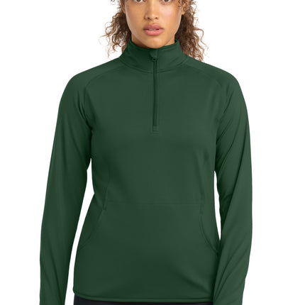 Sport-Tek ®  Women's Sport-Wick ®  Stretch 1/4-Zip Pullover. LST850