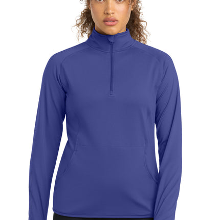 Sport-Tek ®  Women's Sport-Wick ®  Stretch 1/4-Zip Pullover. LST850