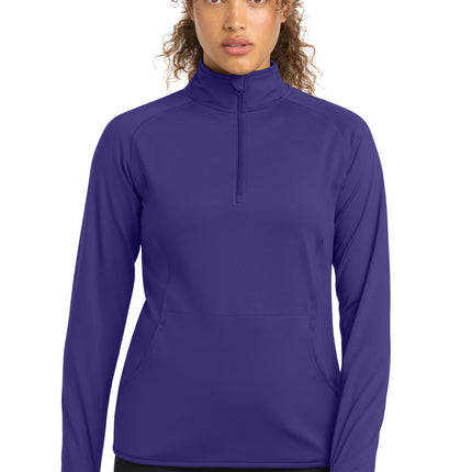 Sport-Tek ®  Women's Sport-Wick ®  Stretch 1/4-Zip Pullover. LST850