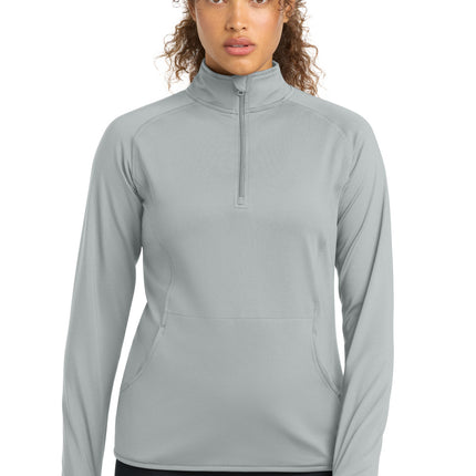Sport-Tek ®  Women's Sport-Wick ®  Stretch 1/4-Zip Pullover. LST850
