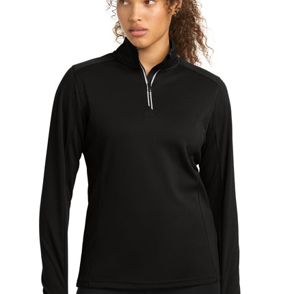 Sport-Tek ®  Women's Sport-Wick ®  Textured 1/4-Zip Pullover.  LST860