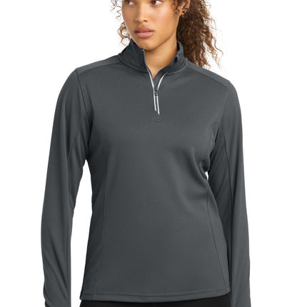 Sport-Tek ®  Women's Sport-Wick ®  Textured 1/4-Zip Pullover.  LST860