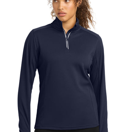 Sport-Tek ®  Women's Sport-Wick ®  Textured 1/4-Zip Pullover.  LST860