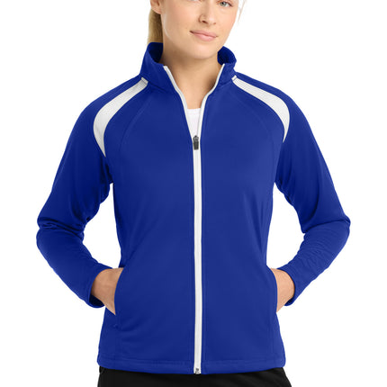 Sport-Tek ®  Women's Tricot Track Jacket. LST90