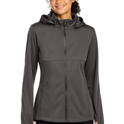 Sport-Tek ®  Women's Hooded Soft Shell Jacket LST980