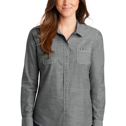 Port Authority ®  Women's Slub Chambray Shirt. LW380