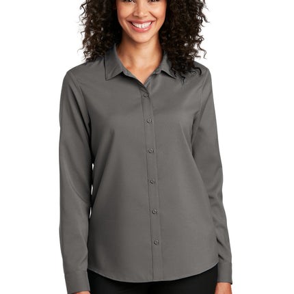 Port Authority ®  Women's Long Sleeve Performance Staff Shirt LW401