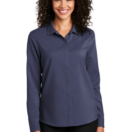 Port Authority ®  Women's Long Sleeve Performance Staff Shirt LW401