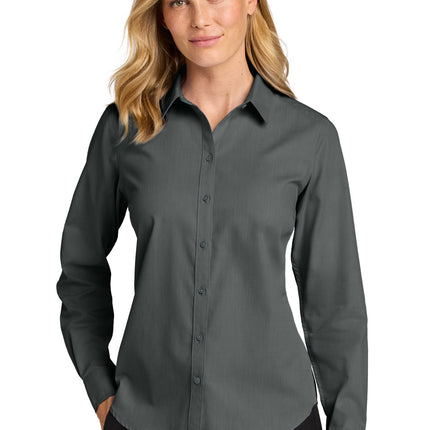 Port Authority ®  Women's Long Sleeve Nailhead Easy Care Shirt LW816