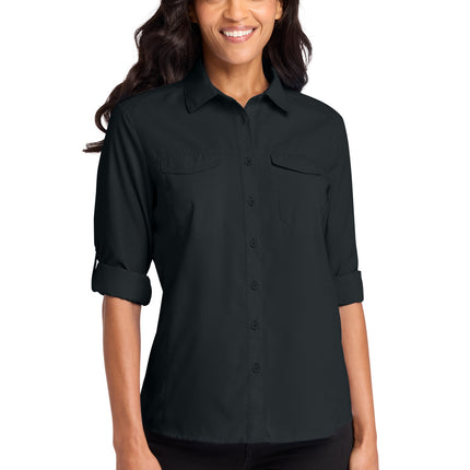 Port Authority ®  Women's Long Sleeve UV Daybreak Shirt LW960