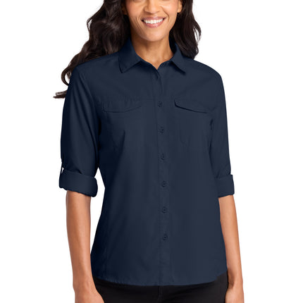 Port Authority ®  Women's Long Sleeve UV Daybreak Shirt LW960