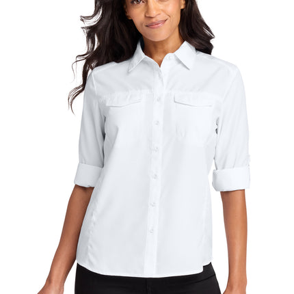 Port Authority ®  Women's Long Sleeve UV Daybreak Shirt LW960