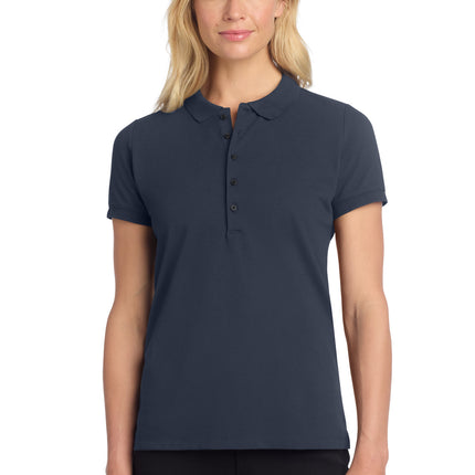 Mercer+Mettle ®  Women's Stretch Heavyweight Pique Polo MM1001