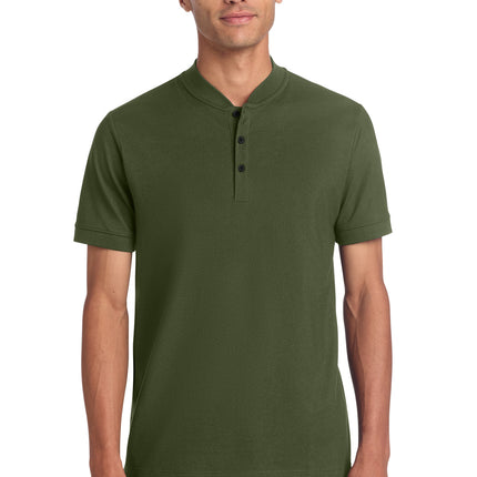 Mercer+Mettle ®  Stretch Pique Henley MM1008