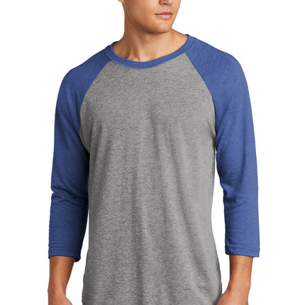 Next Level Apparel ®    Adult Tri-Blend 3/4-Sleeve Raglan Tee. NL6051