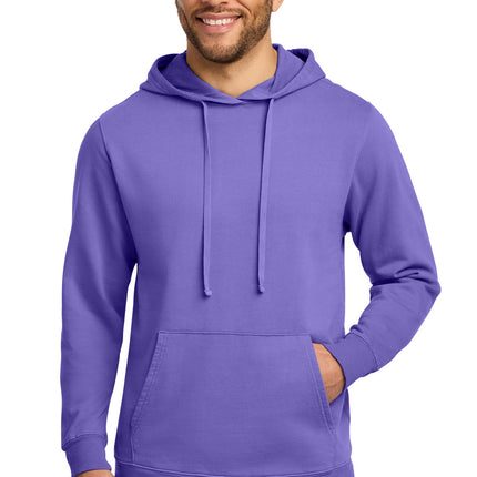 Port & Co ™  Beach Wash ®  Garment-Dyed Pullover Hooded Sweatshirt. PC098H