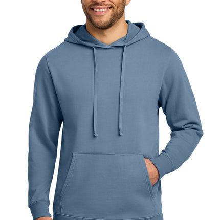 Port & Co ™  Beach Wash ®  Garment-Dyed Pullover Hooded Sweatshirt. PC098H