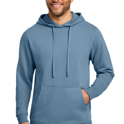 Port & Co ™  Beach Wash ®  Garment-Dyed Pullover Hooded Sweatshirt. PC098H