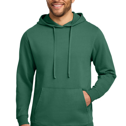 Port & Co ™  Beach Wash ®  Garment-Dyed Pullover Hooded Sweatshirt. PC098H