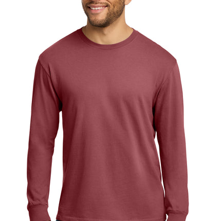 Port & Co ™  Beach Wash ®  Garment-Dyed Long Sleeve Tee PC099LS