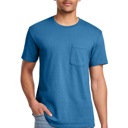 Port & Co ™  Beach Wash ®  Garment-Dyed Pocket Tee.  PC099P