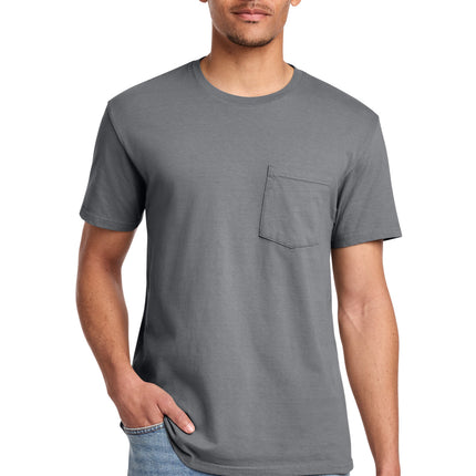 Port & Co ™  Beach Wash ®  Garment-Dyed Pocket Tee.  PC099P