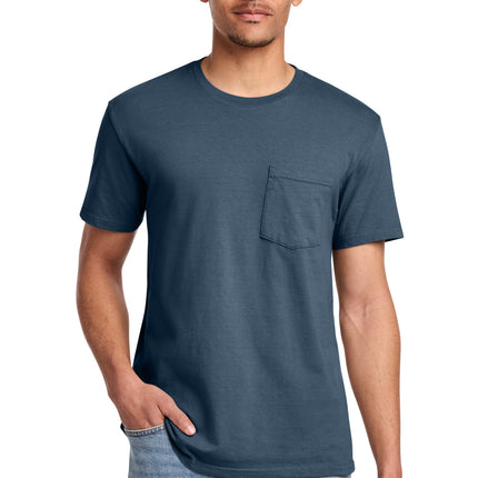 Port & Co ™  Beach Wash ®  Garment-Dyed Pocket Tee.  PC099P