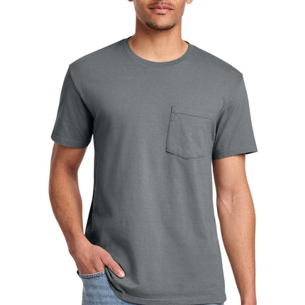 Port & Co ™  Beach Wash ®  Garment-Dyed Pocket Tee.  PC099P