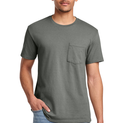 Port & Co ™  Beach Wash ®  Garment-Dyed Pocket Tee.  PC099P