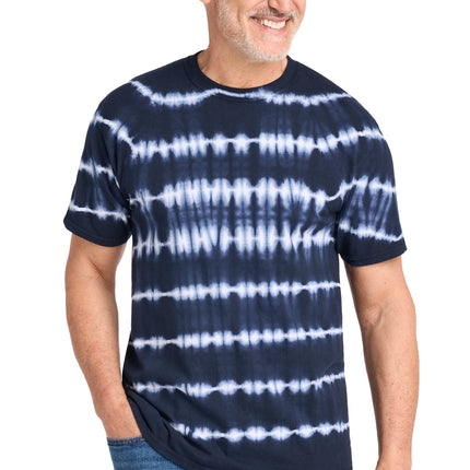Port & Co ™  Allover Stripe Tie-Dye Tee PC142