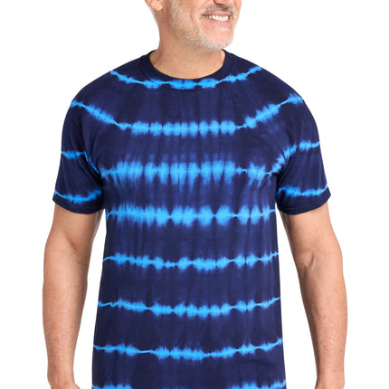 Port & Co ™  Allover Stripe Tie-Dye Tee PC142