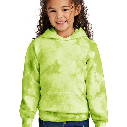 Port & Co ™  Youth Crystal Tie-Dye Pullover Hoodie PC144Y