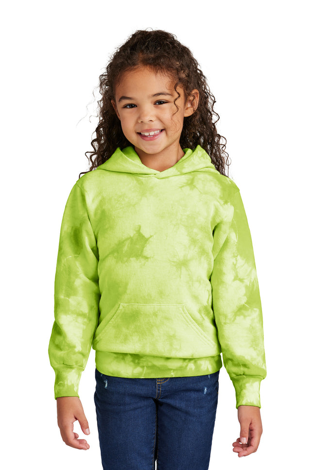 Port & Co ™  Youth Crystal Tie-Dye Pullover Hoodie PC144Y