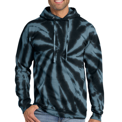 Port & Co ™  Tie-Dye Pullover Hooded Sweatshirt. PC146
