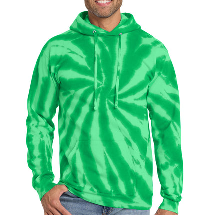 Port & Co ™  Tie-Dye Pullover Hooded Sweatshirt. PC146
