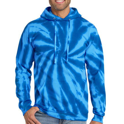 Port & Co ™  Tie-Dye Pullover Hooded Sweatshirt. PC146