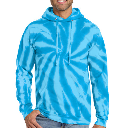 Port & Co ™  Tie-Dye Pullover Hooded Sweatshirt. PC146