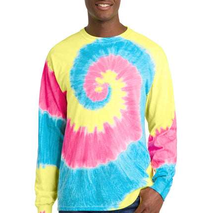 Port & Co ™  Tie-Dye Long Sleeve Tee.  PC147LS